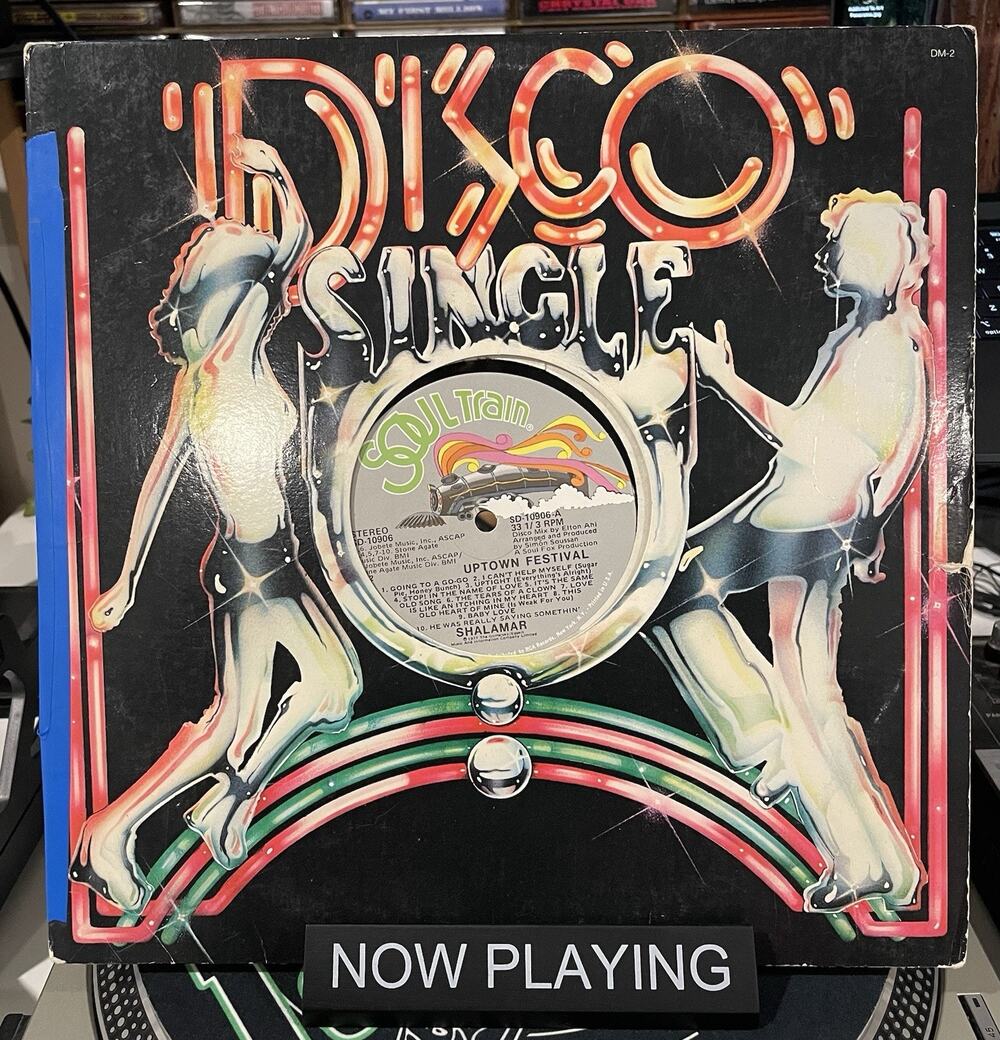 Shalamar Uptown Festival 12" Vinyl Record Single Dance Funk Disco Medley